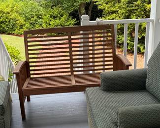 Outdoor bench