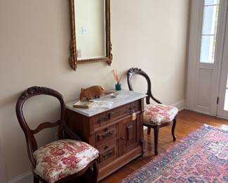 Several chairs