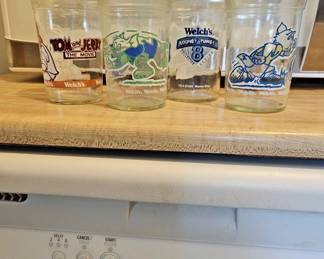 Vintage Looney Tunes Juice Glasses