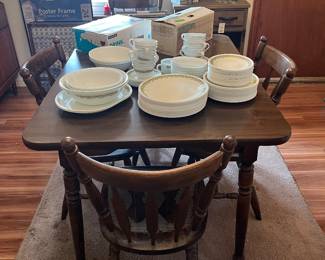 Large set of Corel dishes