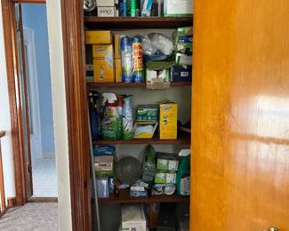 More cleaning supplies 