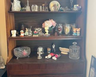 Mid Century Cabinet we have the glass doors 