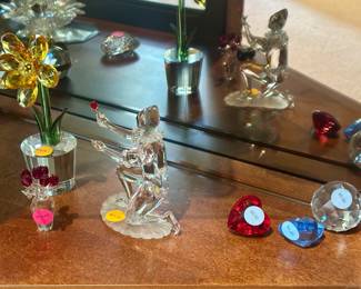 Various Swarovski figures and pieces. $5.00 to $25.00 each