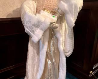 Large Santa figure approx. 3.5 to 4" tall. $50.00