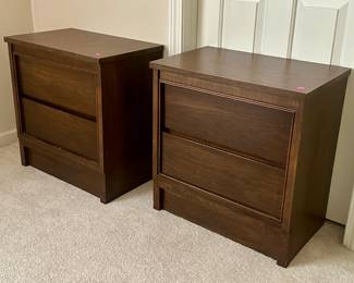 Pair of bedside tables. $10.00 each