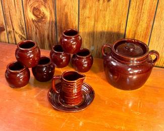 Stoneware Crock & Vessels