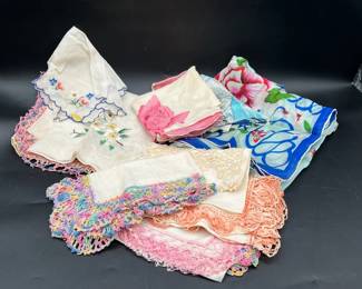 Vintage Linens — Embroidery & Lace