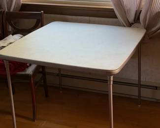 Folding Card Table