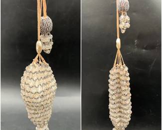 Vintage Beaded Tea Strainer