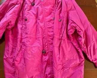 Women Within Pink Winter Jacket Size 5X