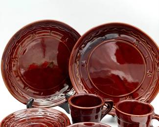 Mar-Crest Stone Dinnerware Set