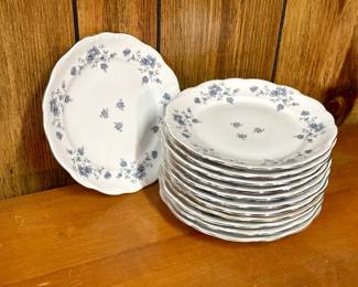 (12) Johann Haviland 8” Plates