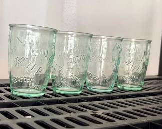 (4) Italy Water Cups