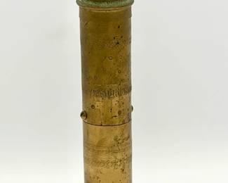 The Frugal Gourmet brass pepper mill grinder Made In Greece