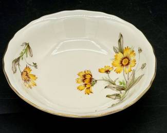 22KT Gold Trim vintage Canonsburg China Autumn Mist