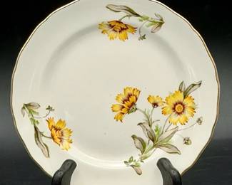22KT Gold Trim vintage Canonsburg China Autumn Mist