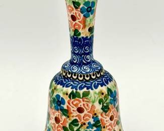 Polish Pottery Bell