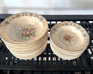 Triumph 22k Gold — Rosalie Bowls (2) Sizes