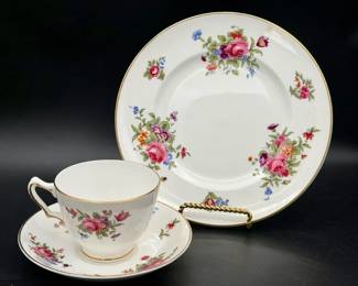 Staffordshire Bone China Crown Settings For (6)