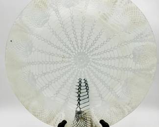 Large Sydenstricker Glass Platter