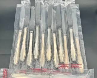 (12) Reed & Barton Sterling Silver Handle Knives