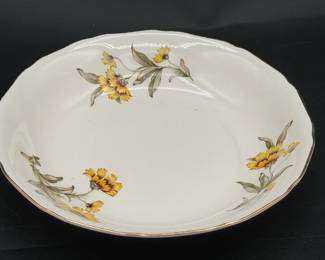 22KT Gold Trim vintage Canonsburg China Autumn Mist