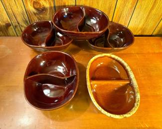 (3) Mar-Craft & H P Divided Dishes