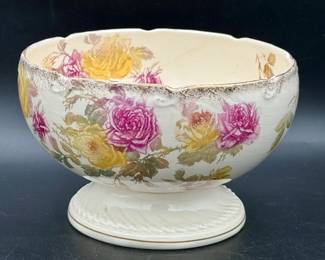 Antique Royal Bonn Rose Bowl