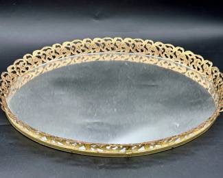 Mirrored Vanity Tray