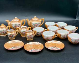 Mini Japanese Lusterwere Tea Set