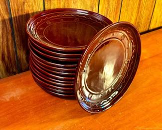 Mar-Crest Stoneware Plates