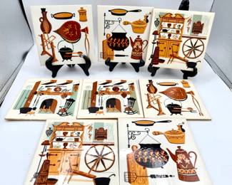 (8) Soriano Ceramics Decorative Ceramic Tiles