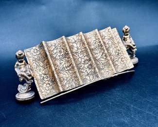 Sam Fink - 24 KT Gold Plates Cherub Lip Stick Holder