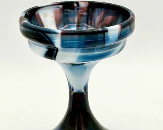 Westmoreland Purple Slag Glass Base