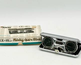 vintage Focal folding opera glasses