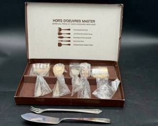 Godinger Silverplated Hors d'Oeuvres Master set