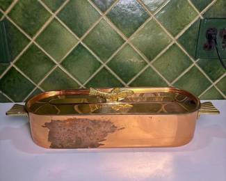 308 vintagecopperfishpoacherwithdecorat