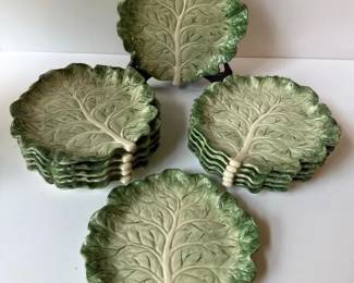 219 12fitzandfloydironstoneleafplates