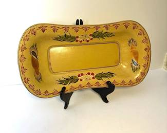 404 vintagehandpaintedtolewareyellowmet