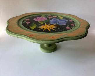 229 woodenpedestalcakestand
