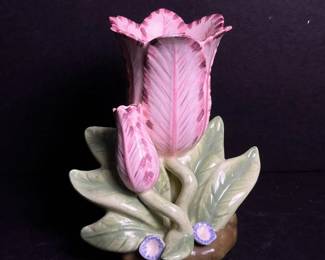 155 fitzandfloyd1986ceramicpinktulipv