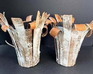 426 pairofdecorativebirchpotplanters