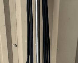 Lot 155: Black+Decker Stick Vacuum, Vacmaster Handheld Vacuum, and O-Cedar Mop