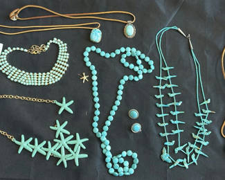 Lot 198: Turquoise Jewelry Collection