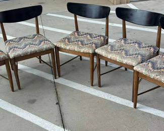 Lot 68: Six Wooden Dining Chairs