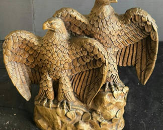 Lot 78: The Double Eagle Commemorative Sculpture