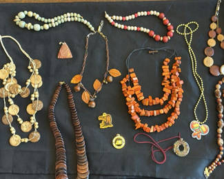 Lot 199: Assorted Beaded Jewelry and Necklaces