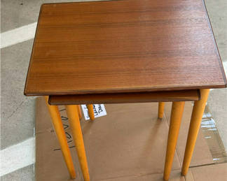 Lot 23: Set of Wooden Nesting Tables