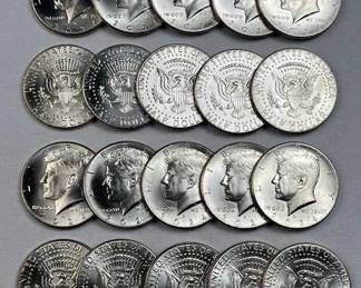 Roll of (20) BU 2024-D JFK Clad Half Dollars