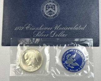 1972-S Silver Eisenhower Uncirculated Dollar
